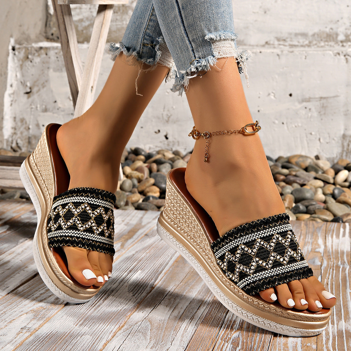 Amanda Sculpted Slides - Cloud-Like Comfort & Arch Support