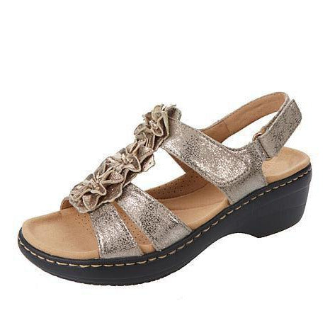 Bordeaux Orthopedic Sandals for Women - Elegant Support & Comfort