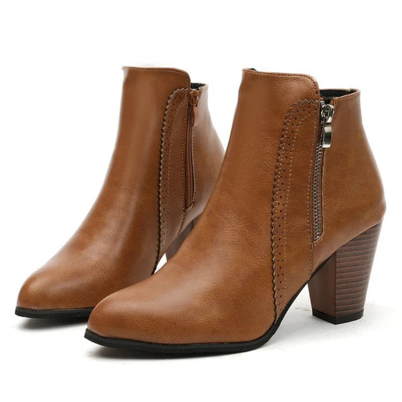 Carmen™ | Bold Retro Chunky Heel Boots