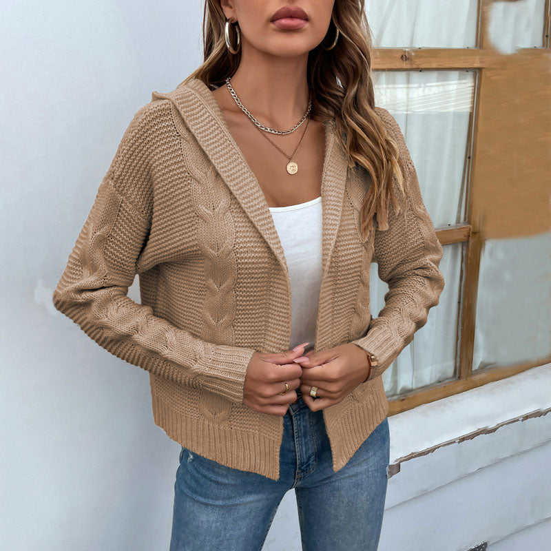 Cozy Long Cardigan for Women - Soft Cotton-Acrylic Blend for All Seasons