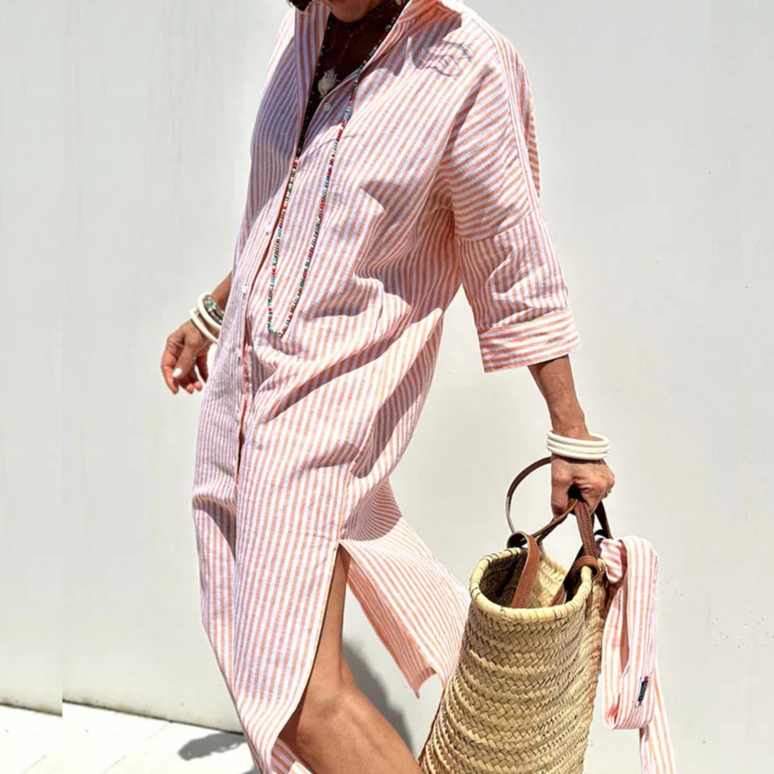 Dani Long Shirt Dress - Effortless Style & All-Day Comfort for Women