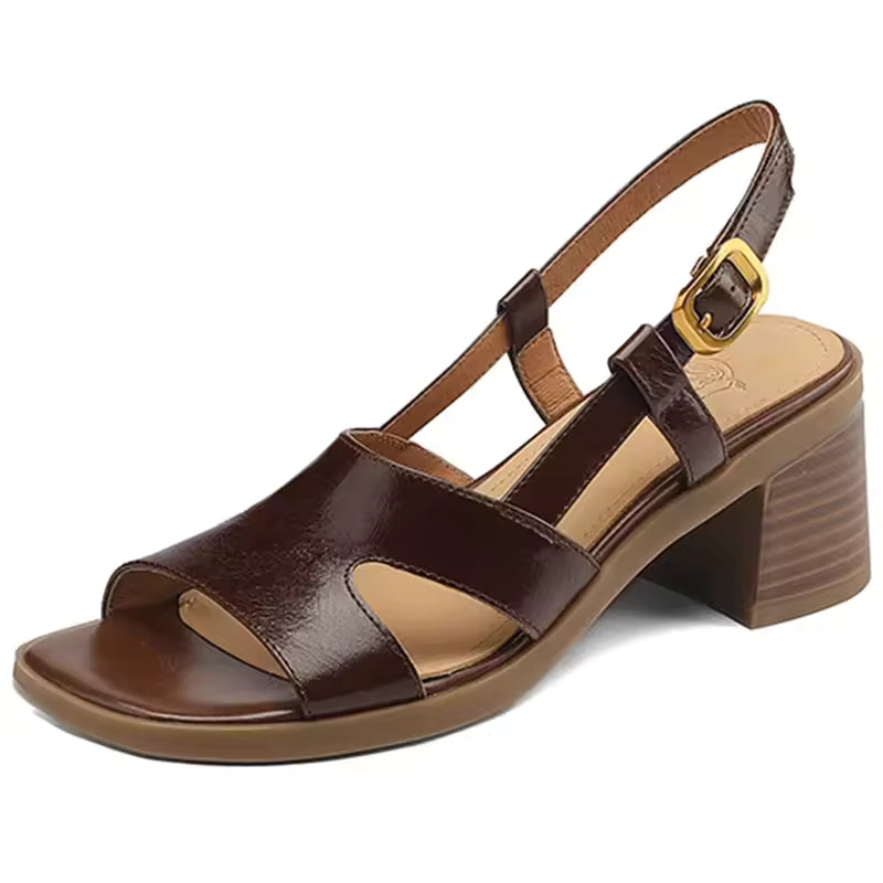 Elanora Sandals for Women - Retro Style with All-Day Comfort