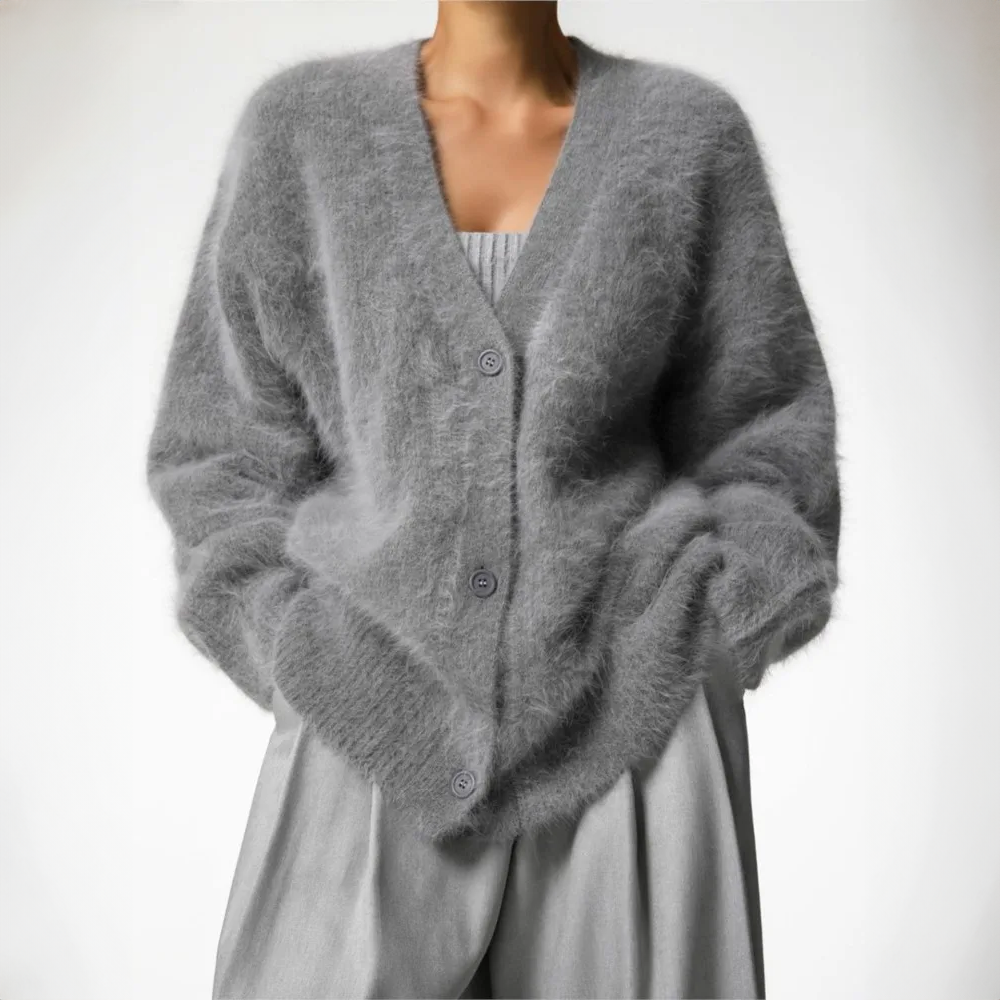 Dahlia™ Long Black Cardigan - Ultimate Comfort & Timeless Style for Women
