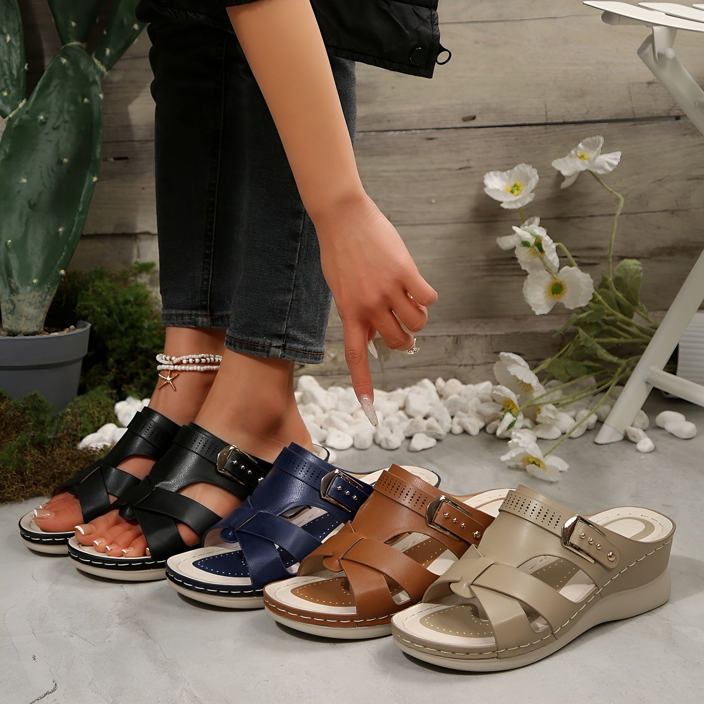 Tilde™ Orthopedic Sandals - Arch Support for Ultimate Comfort & Relief