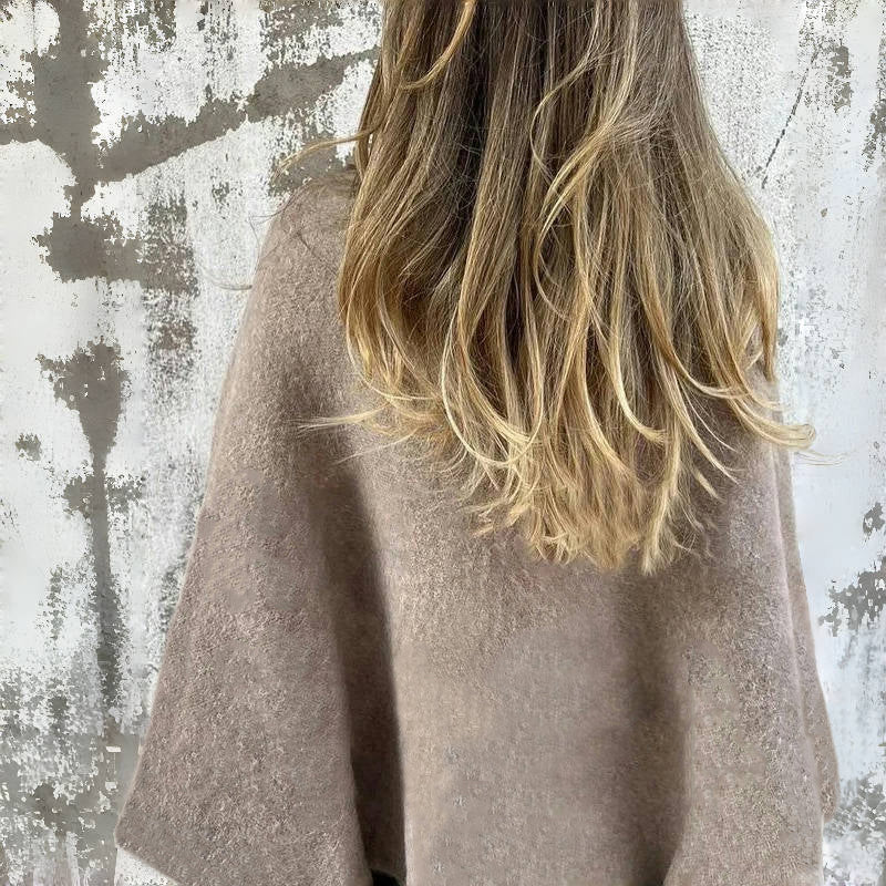 Vintage Casual Jacket - Soft Cotton-Cashmere Blend for All Seasons