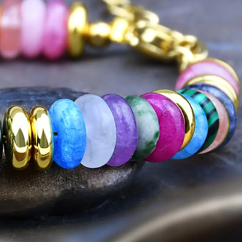 Bohemian Style Colorful Bracelet | Together against breast cancer