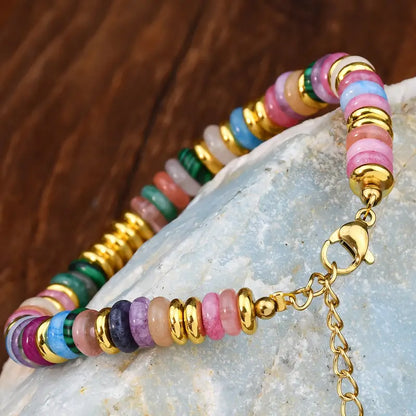 Bohemian Style Colorful Bracelet | Together against breast cancer