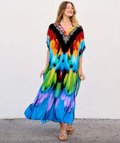 Lynn | Loose, casual caftan Dress