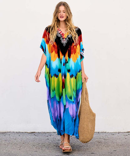 Lynn | Loose, casual caftan Dress