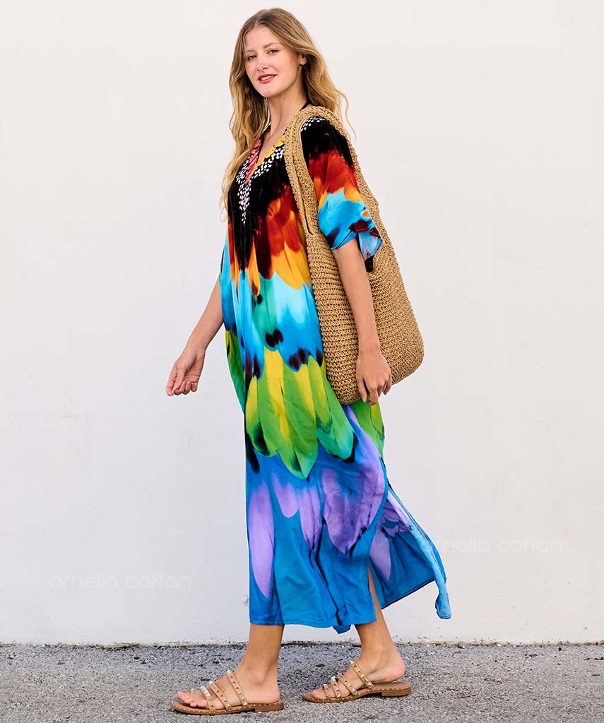 Lynn | Loose, casual caftan Dress