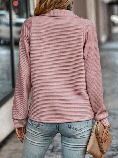 Vilja™ Half-Zip Sweater - Stylish Comfort for Men & Women