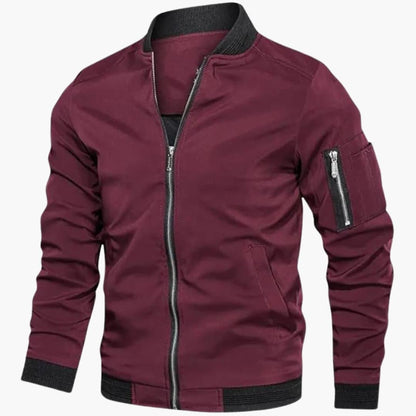 Stefan Premium Men's Bomber Jacket - Stylish Comfort & Tailored Fit