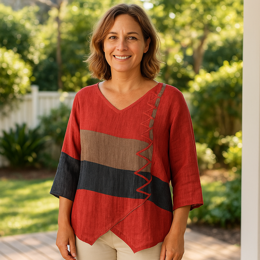 DELINE - ELEGANT BLOUSE