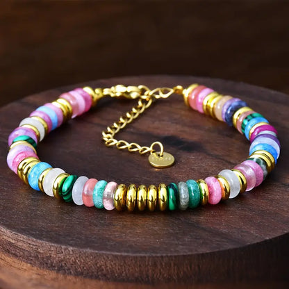 Bohemian Style Colorful Bracelet | Together against breast cancer