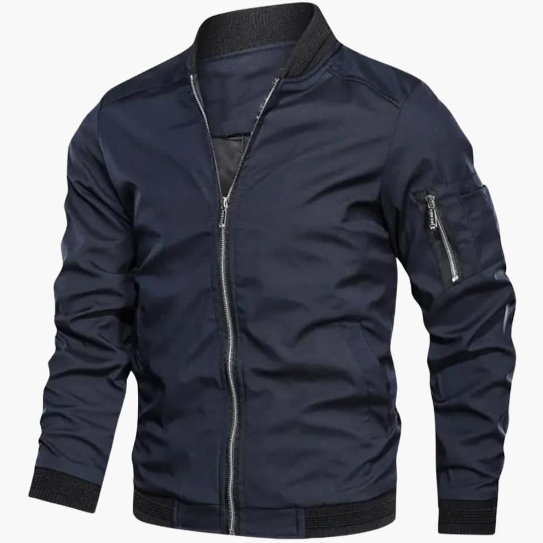 Stefan Premium Men's Bomber Jacket - Stylish Comfort & Tailored Fit