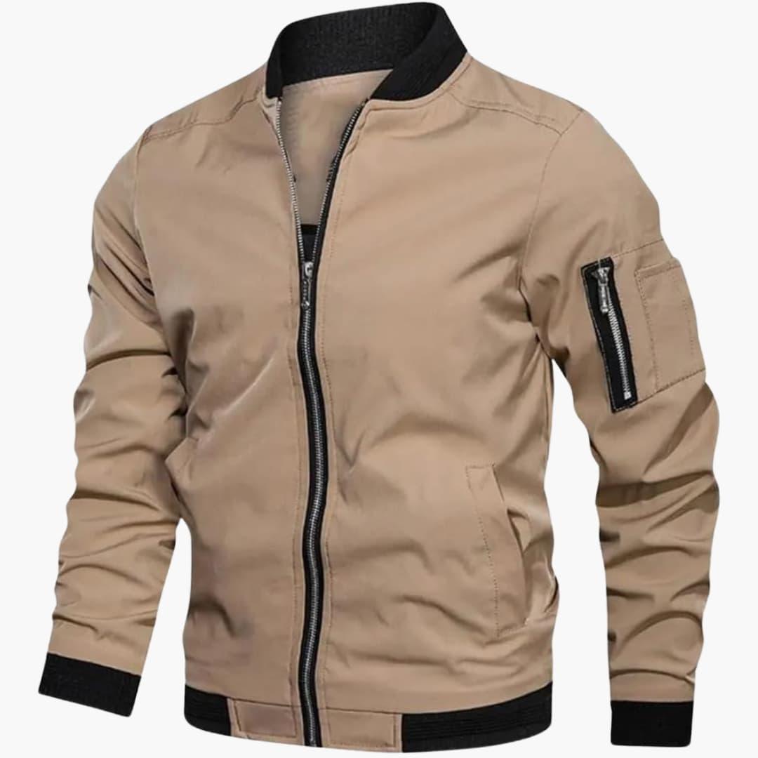 Stefan Premium Men's Bomber Jacket - Stylish Comfort & Tailored Fit