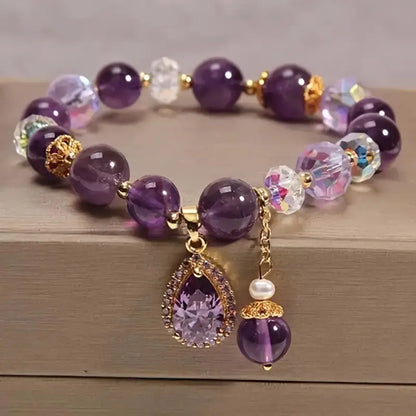 Polished Natural Crystal Bracelet