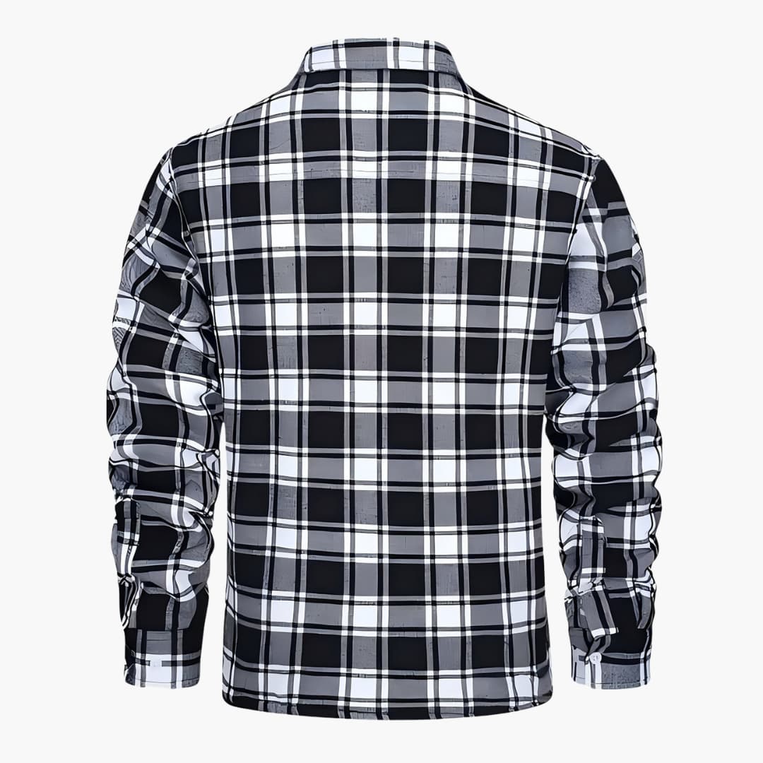 Carter Cozy Heritage Check Jacket - Timeless Plaid & All-Day Comfort