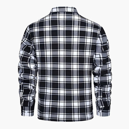 Carter Cozy Heritage Check Jacket - Timeless Plaid & All-Day Comfort