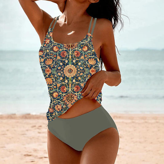 Populair swimsuit with tummy cover