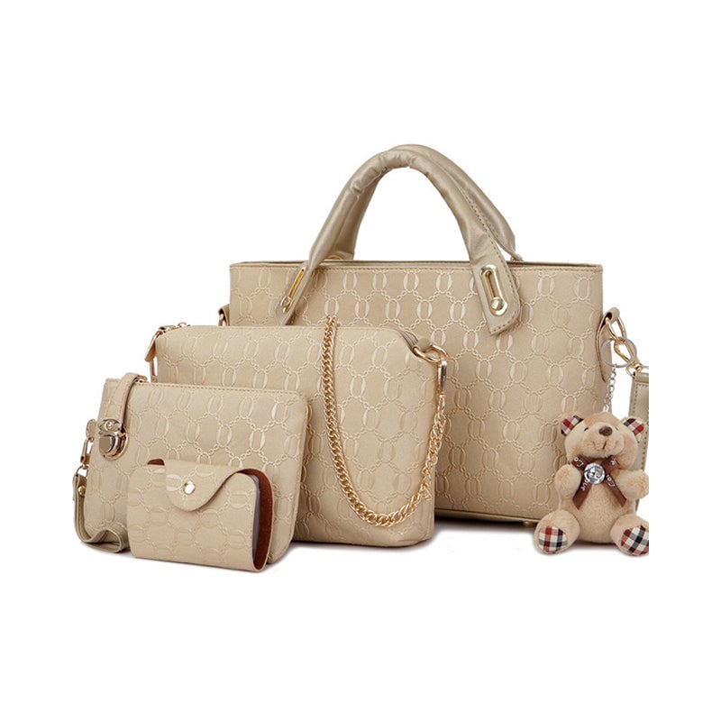 Stylish 4 Piece Handbag Set