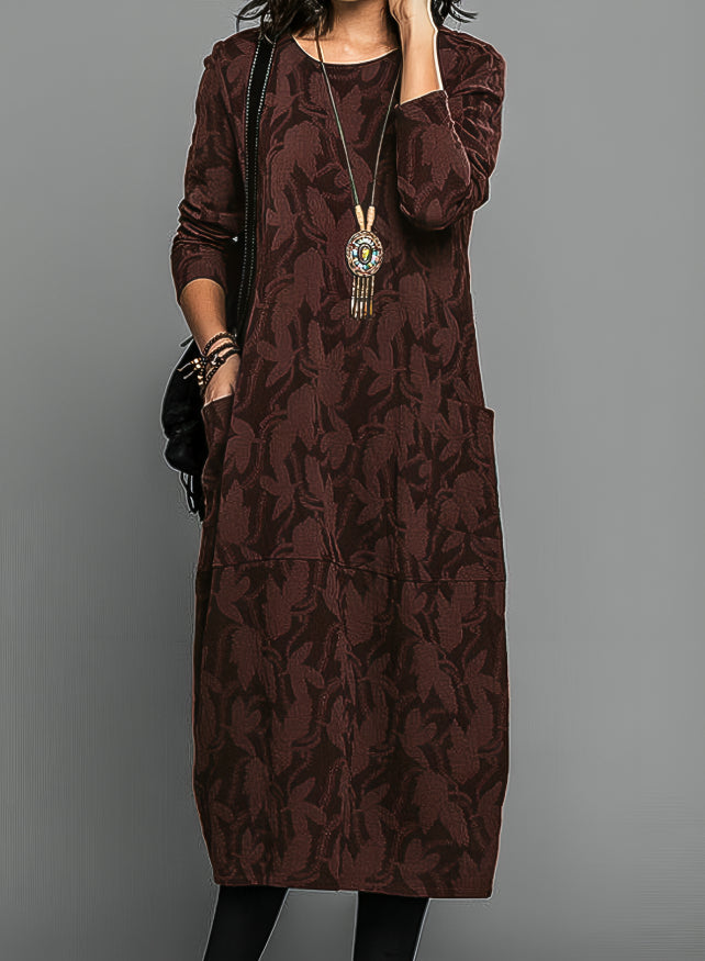 Cassie | Casual round neck dress
