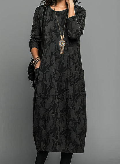 Cassie | Casual round neck dress