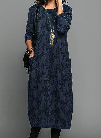 Cassie | Casual round neck dress
