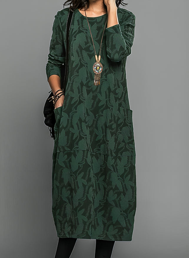 Cassie | Casual round neck dress