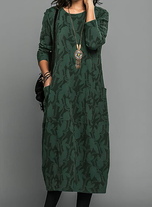 Cassie | Casual round neck dress