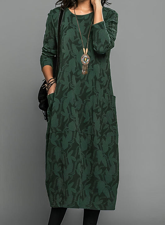 Cassie | Casual round neck dress