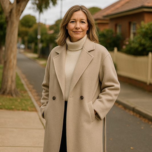 Sophie™ | Elegant Wool Coat for Women