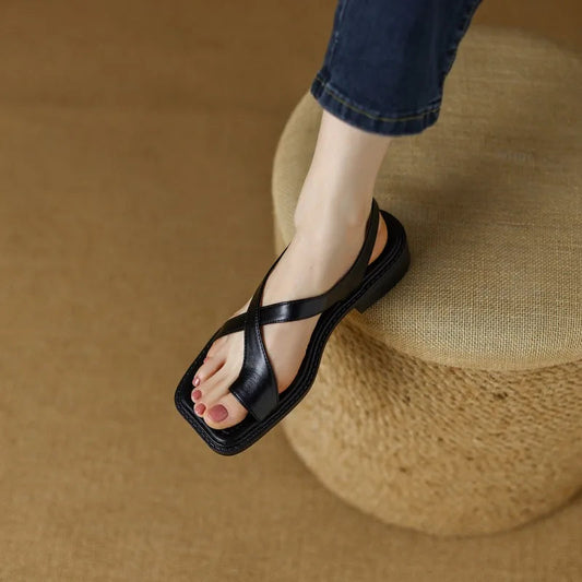 Adela Leather Sandals for Women - Comfort, Style & Flexibility