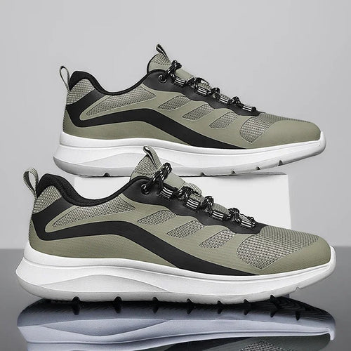 Alpha Stride Sneakers - Breathable Mesh & Cushioned Comfort for All-Day Wear