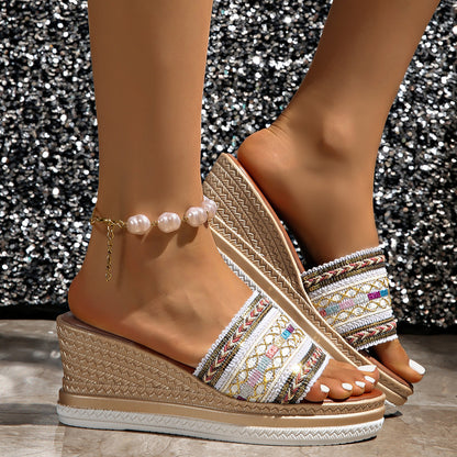 Amanda Sculpted Slides - Cloud-Like Comfort & Arch Support