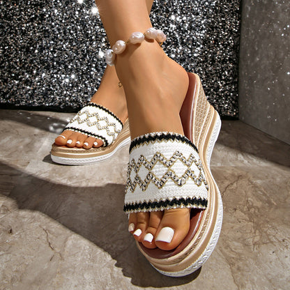 Amanda Sculpted Slides - Cloud-Like Comfort & Arch Support