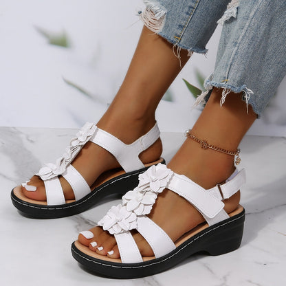 Bordeaux Orthopedic Sandals for Women - Elegant Support & Comfort