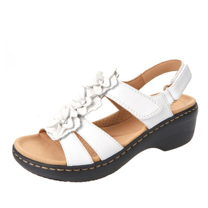 Bordeaux Orthopedic Sandals for Women - Elegant Support & Comfort