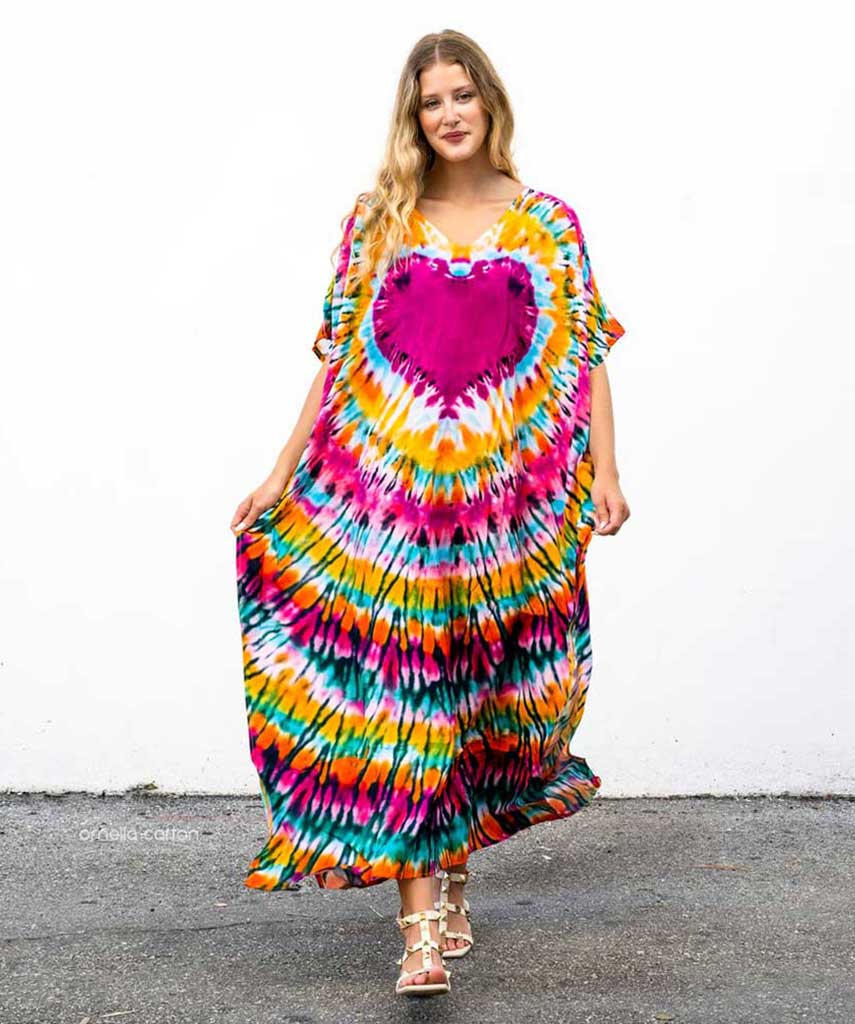 Elva | Loose, casual caftan Dress