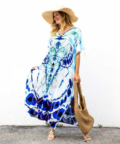 Ella | Loose, casual caftan Dress