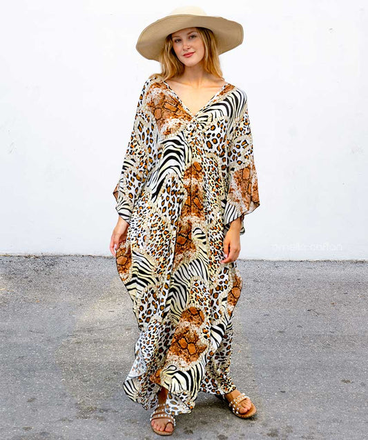 Fleur | Loose, casual caftan Dress