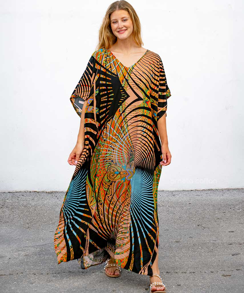 Ava | Loose, casual caftan Dress