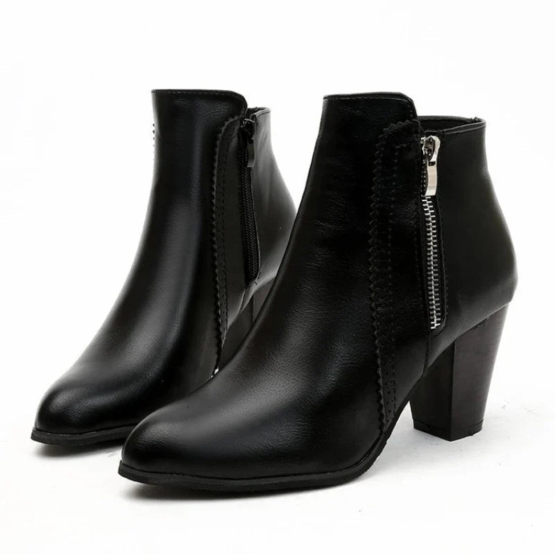 Carmen™ | Retro Chunky Heel Boots