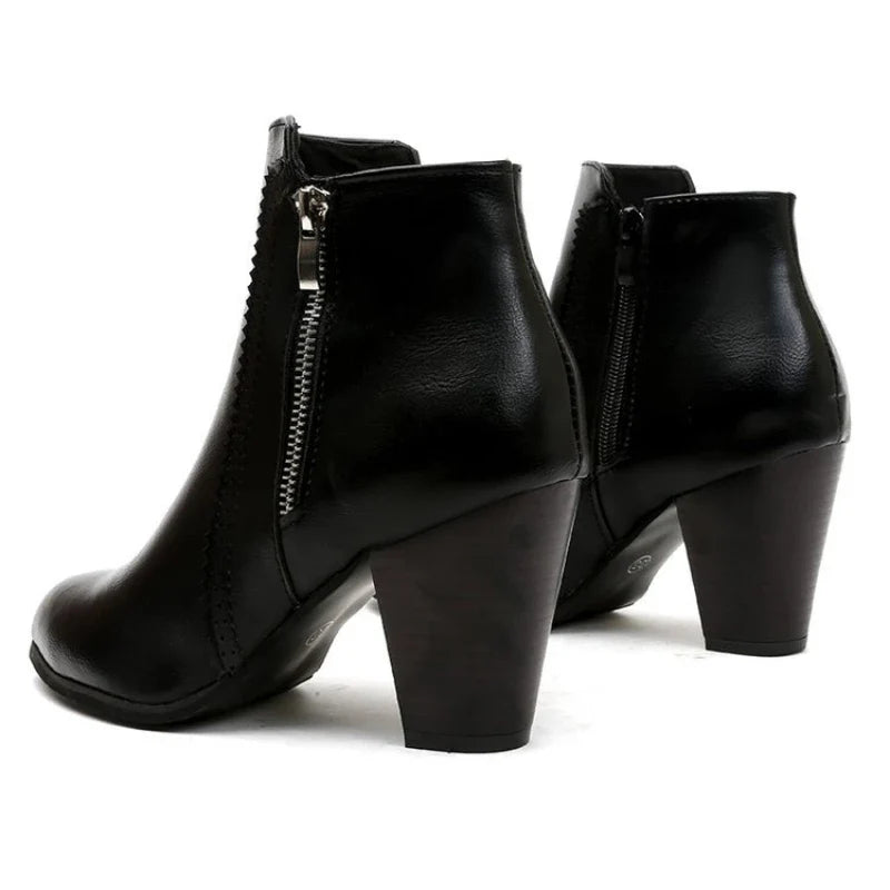 Carmen™ | Retro Chunky Heel Boots