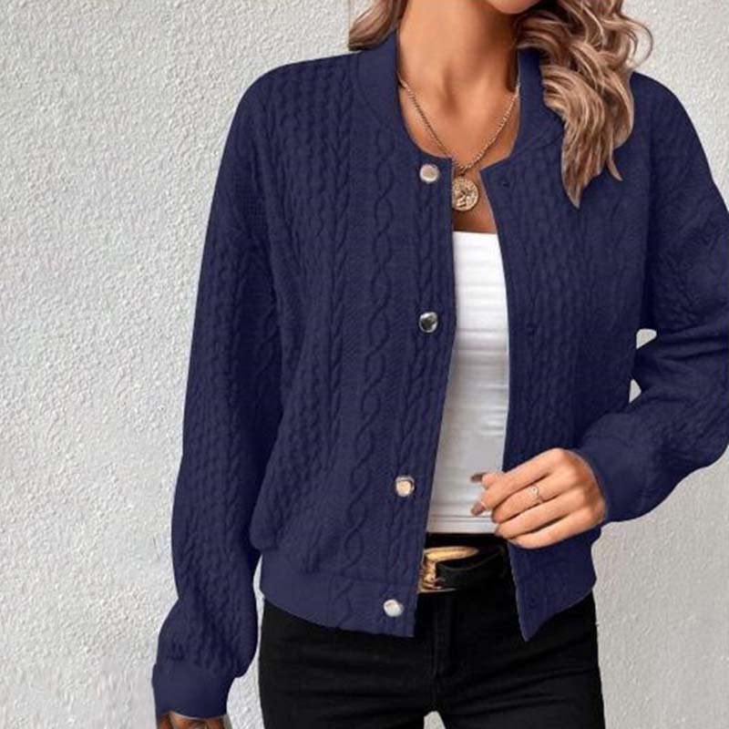 Casual Long Black Cardigan - Cozy Style for All Seasons