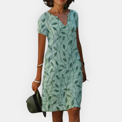 Casual V-Neck Dress - Effortless Style & Unmatched Comfort