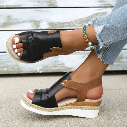 Catalina Buckle Sandals for Women - All-Day Comfort & Adjustable Fit