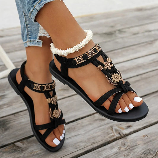 Catalina Floral Slides - Lightweight Comfort & Breathable Design