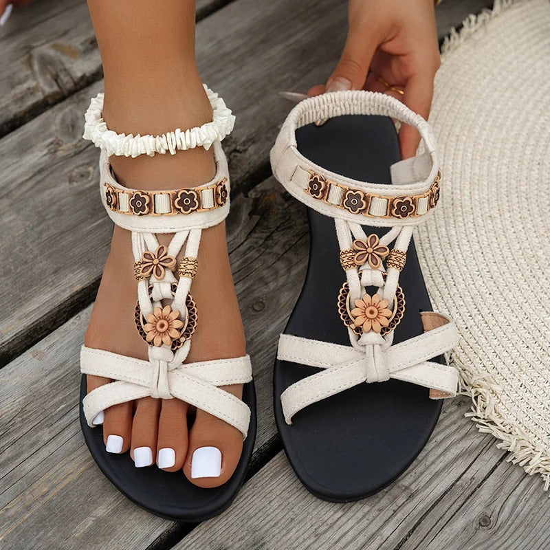 Catalina Floral Slides - Lightweight Comfort & Breathable Design