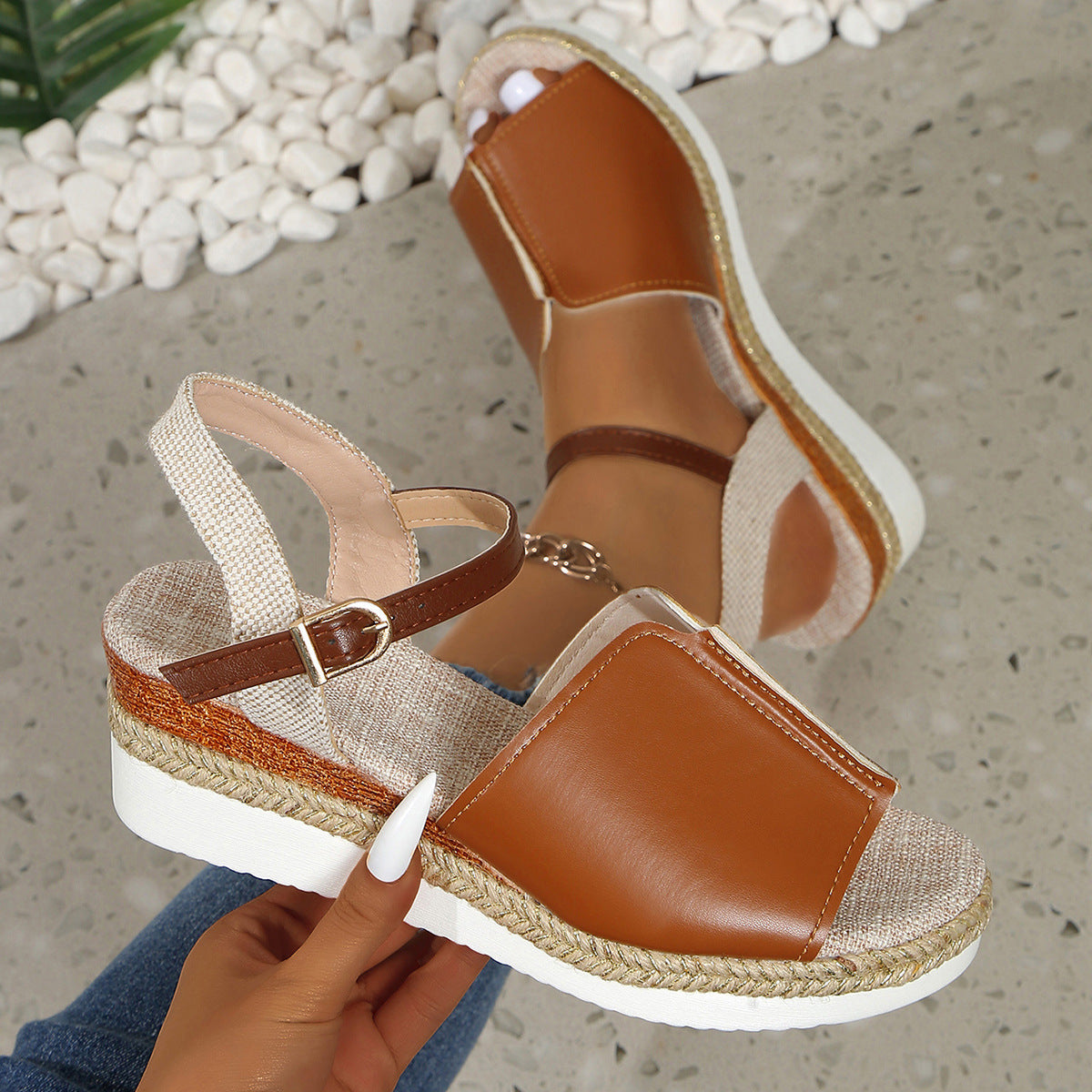 Catalina Strap Sandals for Women - All-Day Comfort & Adjustable Fit